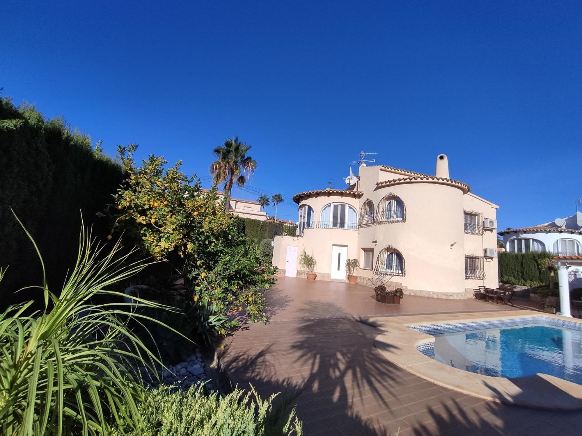Casa Luna Llena กัลเป ภายนอก รูปภาพ